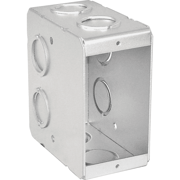 Masonry Wall Box - Pack of 2 Home & Garage Storage, Stackable Design