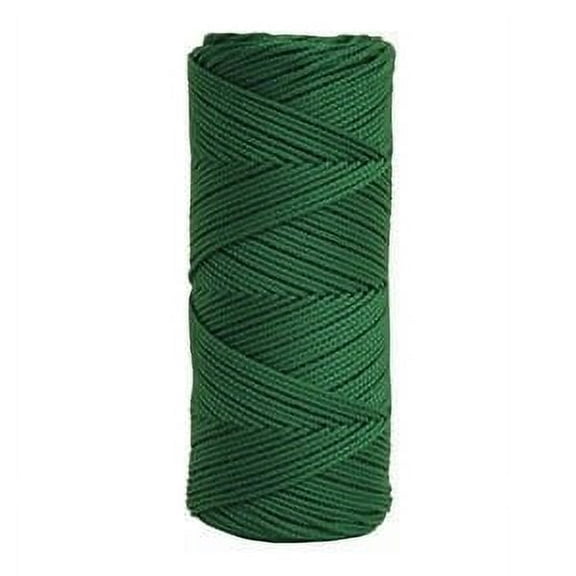 Masons Line, 500 ft, Braided Nylon, Green