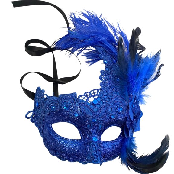 MasqStudio Brocade Lace Masquerade Ball Mask Burlesque Mardi Gras Birthday Prom Wedding Party