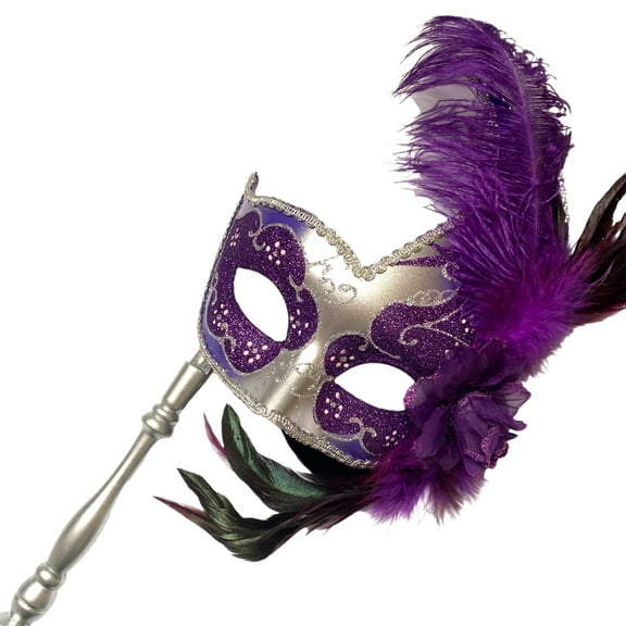 MasqStudio Brocade Lace Masquerade Ball Mask Burlesque Mardi Gras Birthday Prom Wedding Party