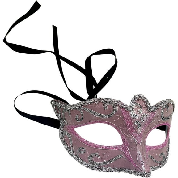 MasqStudio Girls Black Gold Silver Masquerade Ball Mask Cosplay Mardi Gras Prom Dance Birthday Bachelor Party