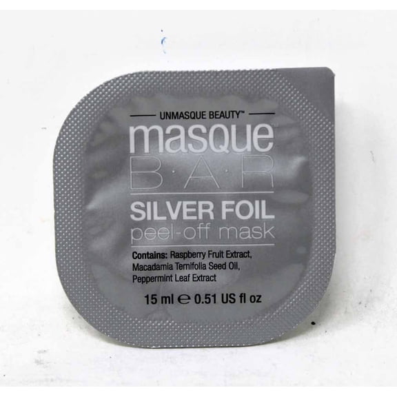 Masque Bar Silver Foil Peel-off Mask 0.51 fl oz