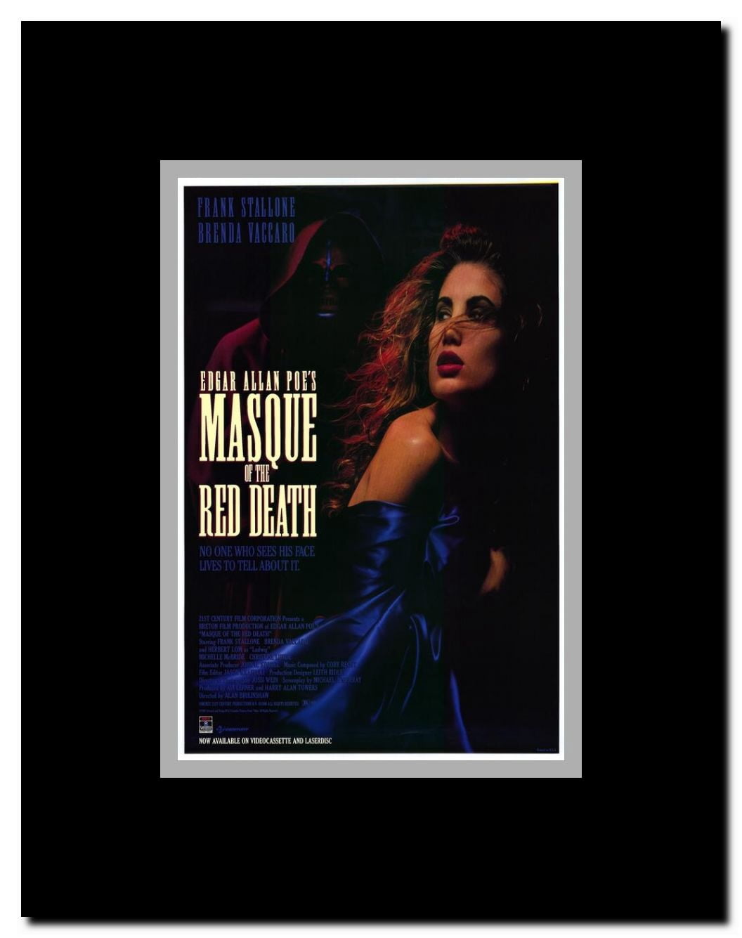 Masque of the Red Death Framed Movie Poster