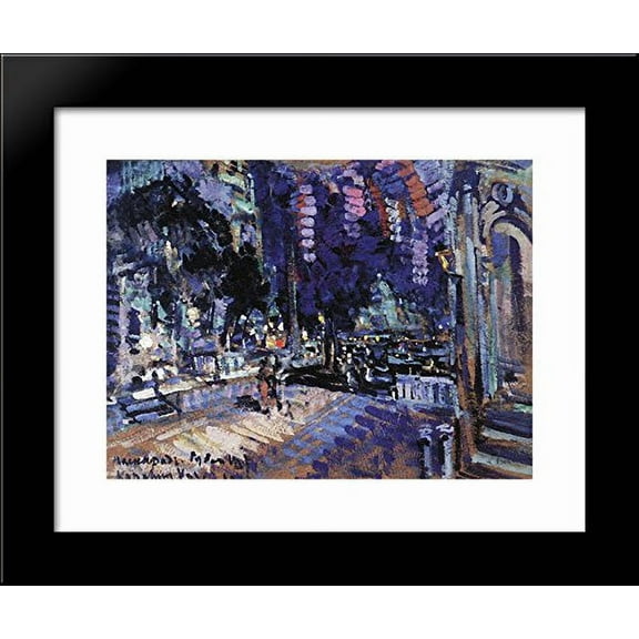 Masquerade 20x24 Framed Art Print by Konstantin Korovin