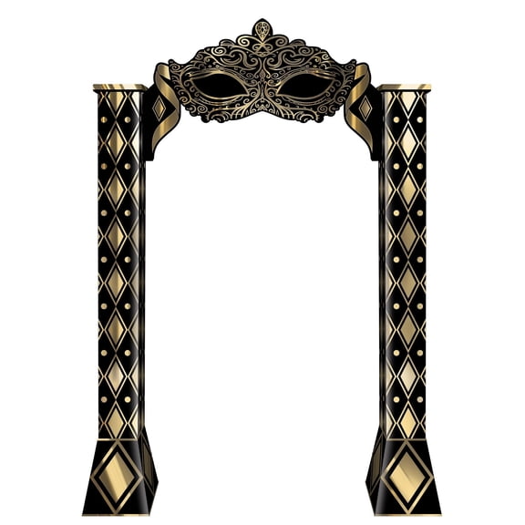 Masquerade 3-D Archway Prop