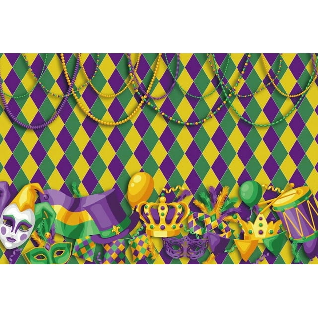 purple dress for mardi gras