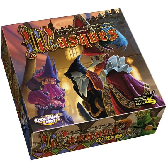 Masques Strategy Card Game, by CMON