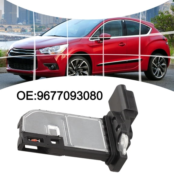 Mass Air Flow Meter MAF Sensor AFH50M-27 Improved Fuel Efficiency For 208 3008 508 C3 For C4 DS3 DS4 DS5 Robust ABS Construction OE 9677093080 3639668 Easy Installation Engine Airflow