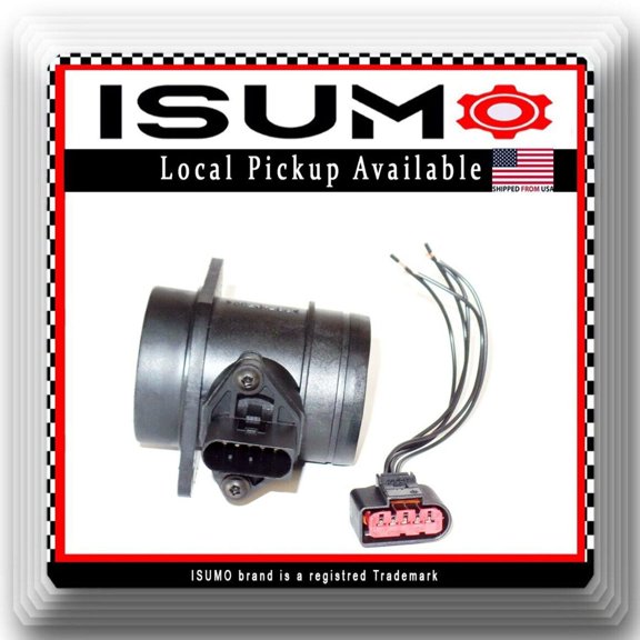 Mass Air Flow Sensor (MAF) W/ Connector Fits: Audi Volkswagen 2001-2006 1.8L