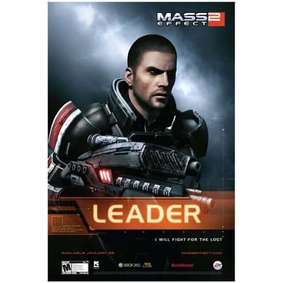 Mass Effect 2 Movie Poster - 27 x 40 in.