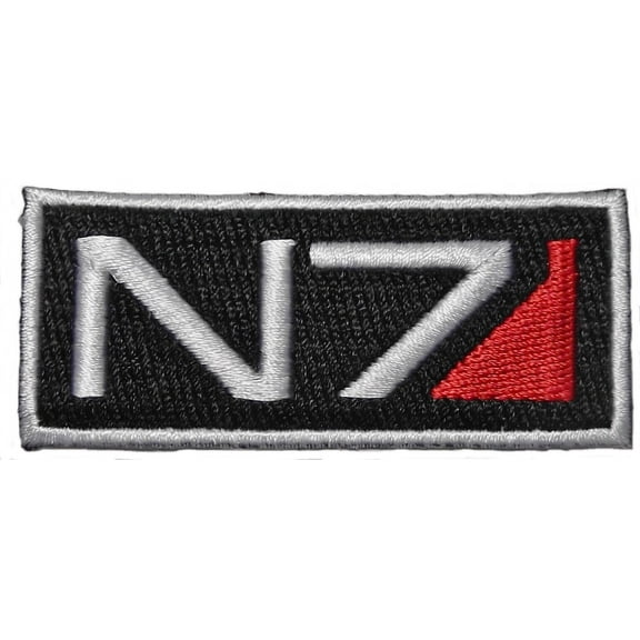 Mass Effect 3 Tactical Ops Logo 1" Tall Embroidered Patch