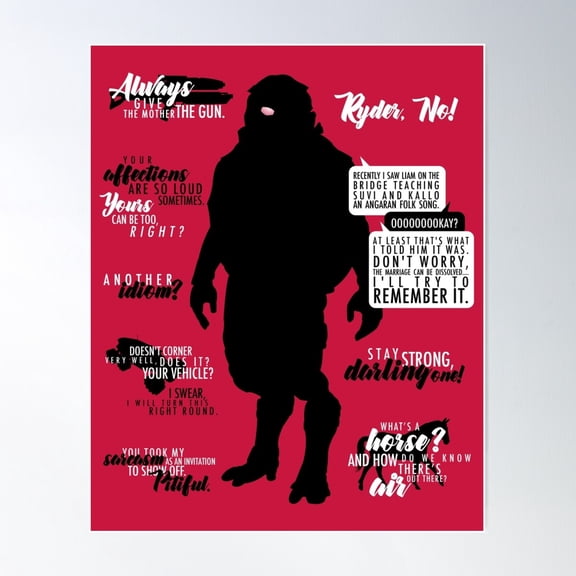 Mass Effect - Jaal Ama Darav Poster Wall Art, Modern Wall Decor For Living Room Bedroom, 8x12 UNFRAMED