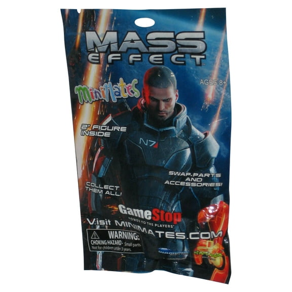 Mass Effect Minimates (2014) Gamestop Video Game 2-Inch Figure