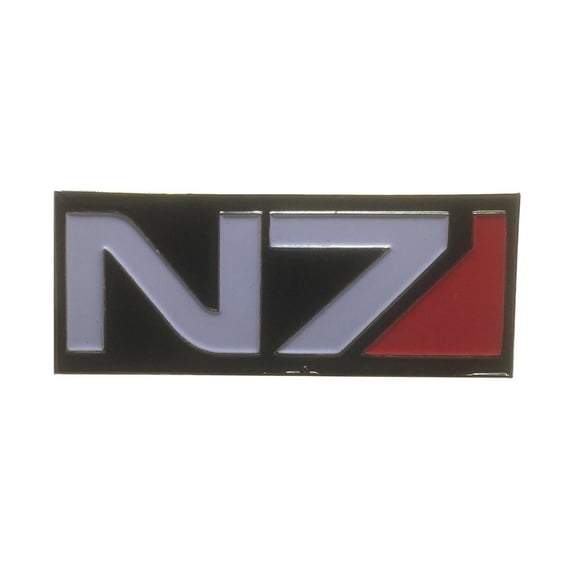 Mass Effect N7 Enamel Metal Logo Pin