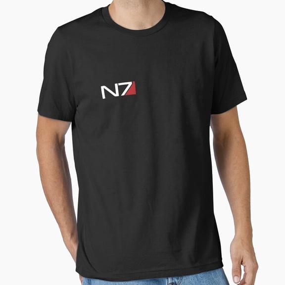 Mass Effect N7 Systems Alliance Elite Special Forces Faction Shield Crest T-Shirt