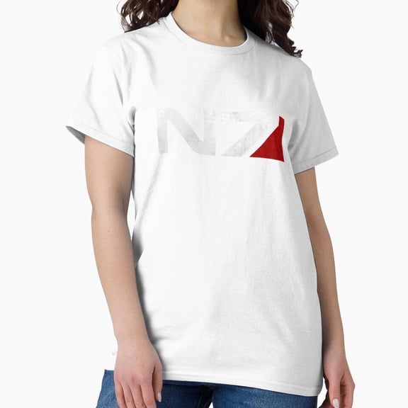 Mass Effect N7 Systems Alliance Elite Special Forces Tactical Armor Crest T-Shirt