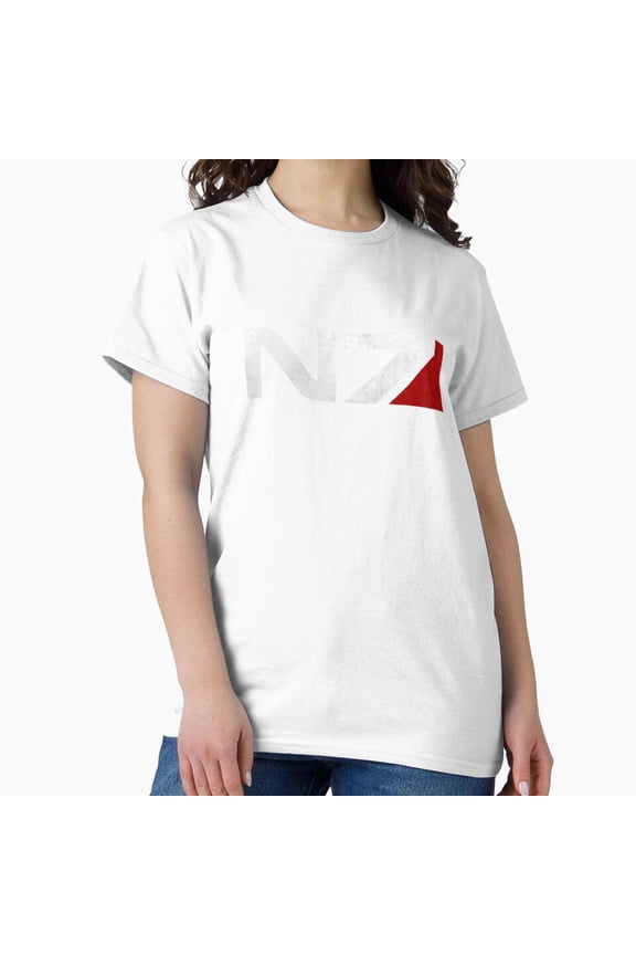 Mass Effect N7 Systems Alliance Elite Special Forces Tactical Armor Crest T-Shirt