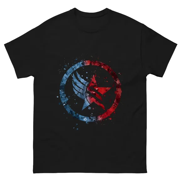 Mass Effect Paragon Splatter Graphic Game V70081 Unisex T-Shirt, Plus Size S–5XL Available