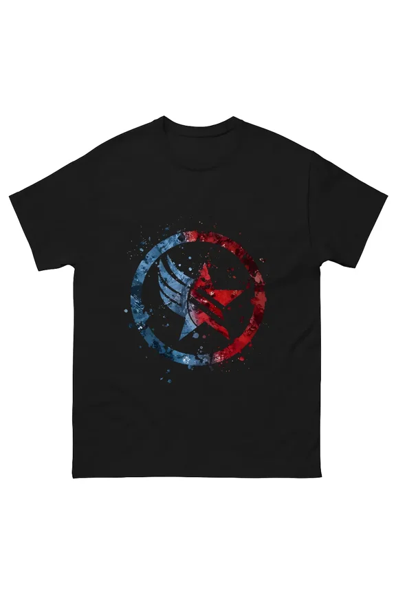 Mass Effect Paragon Splatter Graphic Game V70081 Unisex T-Shirt, Plus Size S–5XL Available