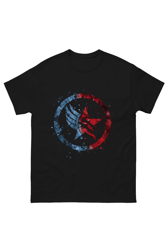 Mass Effect Paragon Splatter Graphic Sci Fi RPG Game Fan Unisex T-Shirt V70081, up to size 5XL