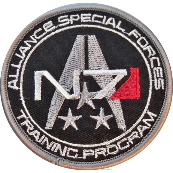 Mass Effect Special Forces 3" Diameter Embroidered Patch