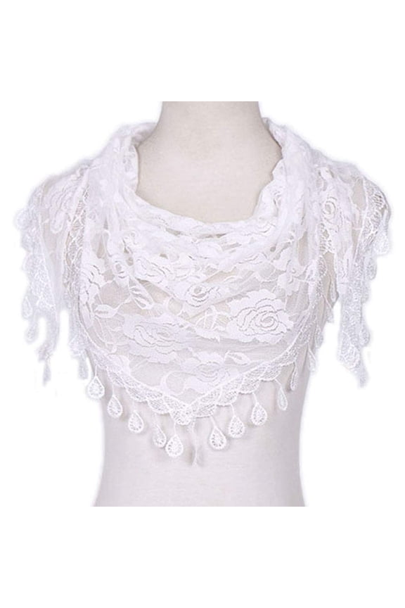 Mass Veil Triangle Mantilla Cathedral Head Covering Chapel Veil Lace Shawl Latin Scarf