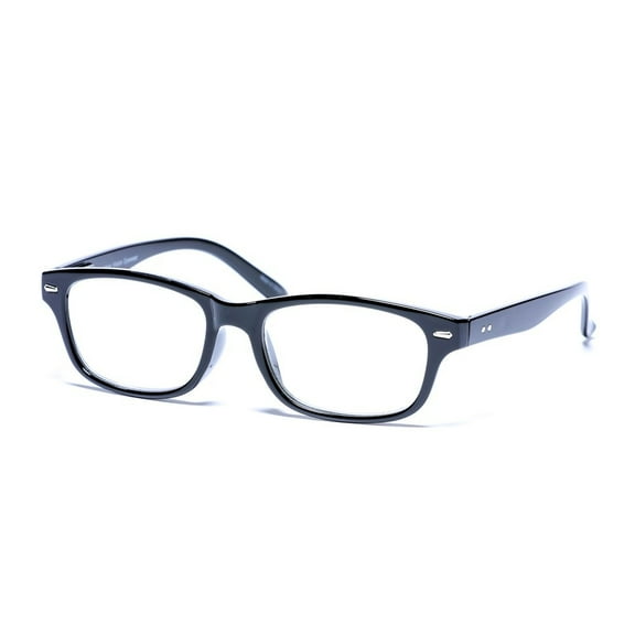 Mass Vision®"The Intellect" Fashion Reading Glasses - Hard Case/Cleaning Cloth Included
