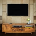 thumbnail image 1 of Massa Live Edge Suar Wood Cabinet with 1 door/2 drawers, 1 of 5