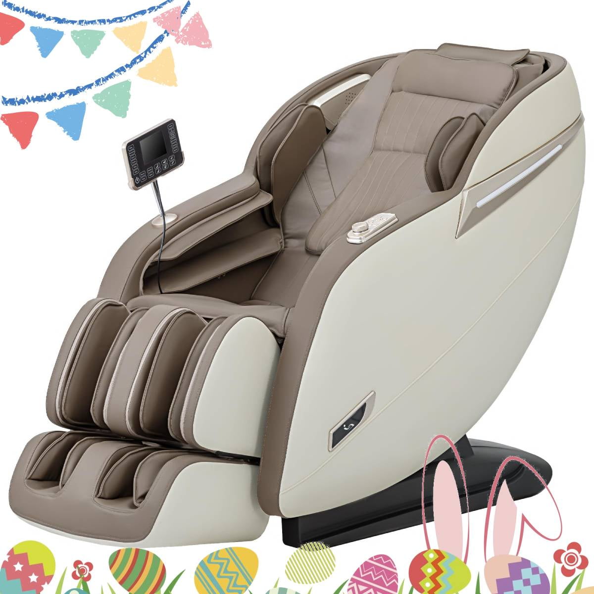 MassaMAX 2024 3D Full Body & Foot Massage Chair, Zero