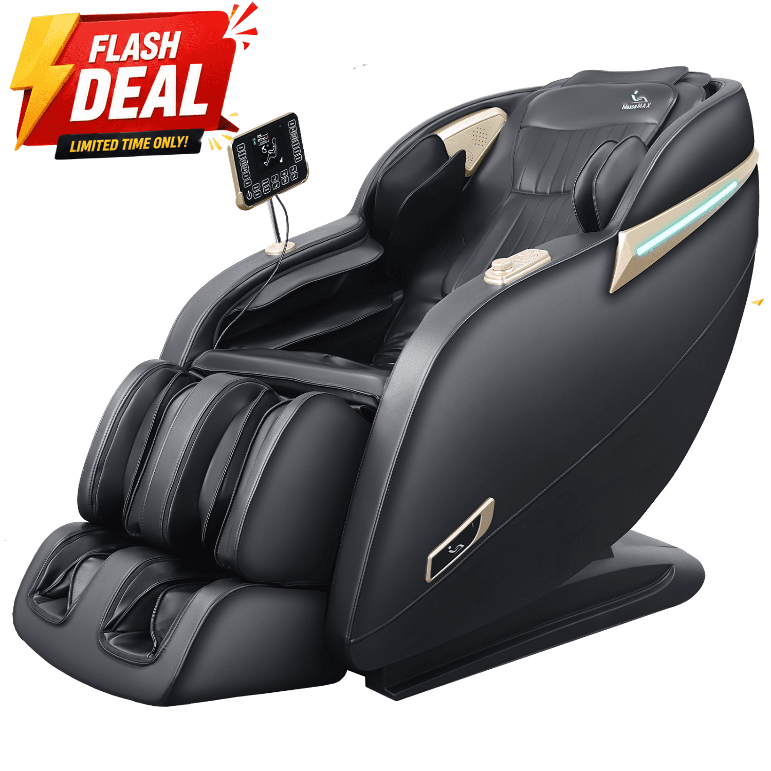 MassaMAX MD906-5 2024 3D Massage Chair, Zero Gravity, Yoga Stretch