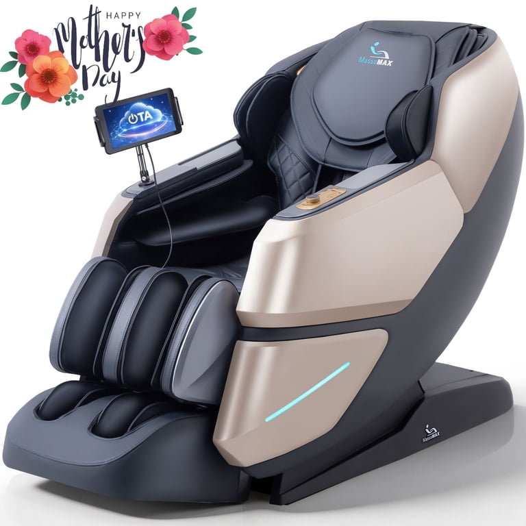 MassaMAX MT339 Full Body Massage Chair, 4D Back Therapy, Electric