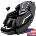 thumbnail image 1 of Alfine  Massage Chair, 4d full body massager recliner chairs with heat, Zero Gravity SL-Track, AI Voice Control，Automatic Footrest（A66 Black）, 1 of 12