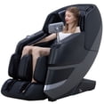 thumbnail image 1 of MassaMAX MT339 4D Massage Chair, Electric Extendable Footrest, Zero Gravity, With Touch Screen, Quick Access Buttons，in Deep Black, 1 of 7