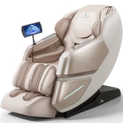 MassaMAX 4D Massage Chair, OTA Update & Electric Extendable Footrest, Zero Gravity, With Touch Screen, Quick Access Buttons