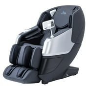 MassaMAX MT339 4D Massage Chair, Electric Extendable Footrest, Zero Gravity, With Touch Screen, Quick Access Buttons,in deep black color