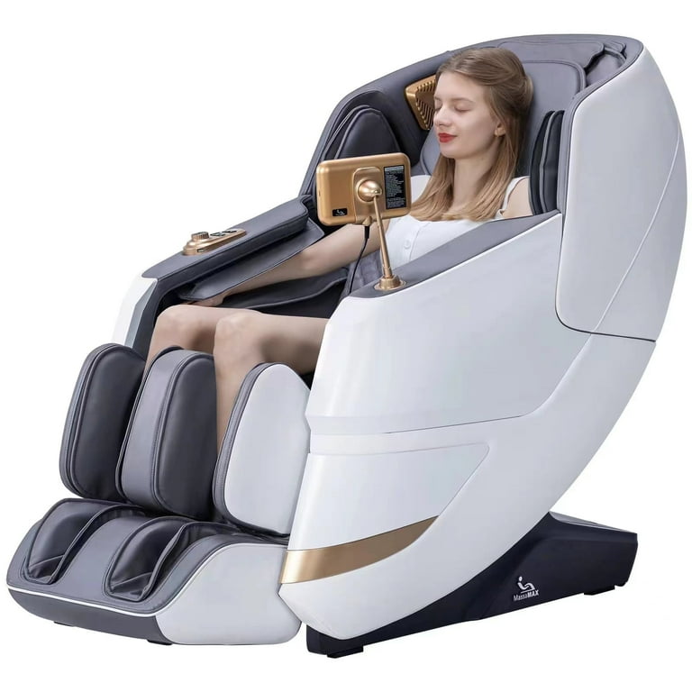 Amazon.com: MassaMAX Full Body Massage Chair, Zero Gravity Recliner with  Yoga Stretch, SL Track, Airbags, Heating, Touch Screen, and Foot Massage 