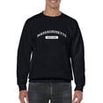 thumbnail image 1 of Massachusetts Boston. Men Sweatshirt, Male 3X-Large, 1 of 4
