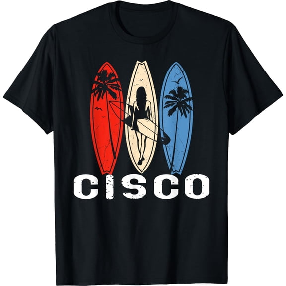 Massachusetts Cisco Men Women Surfing Beach T-Shirt