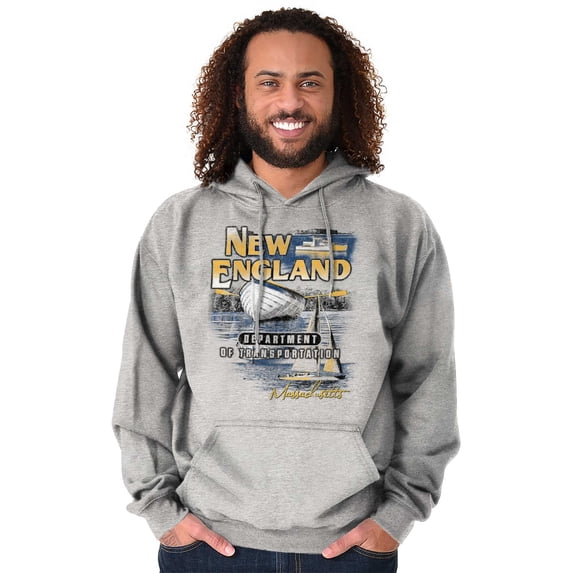 Massachusetts Dept of Transportation Unisex Plus Fleece Graphic Hoodie Brisco Brands 3X