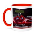 thumbnail image 1 of Massachusetts, Dice In 1950S Classic Car - Us22 Wbi0770 - Walter Bibikow, 15oz Two-Tone Red Mug, 1 of 7