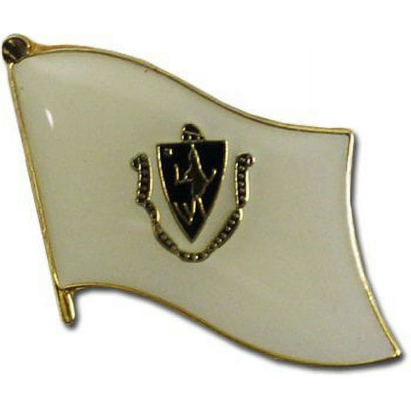 Massachusetts Flag Lapel Pin
