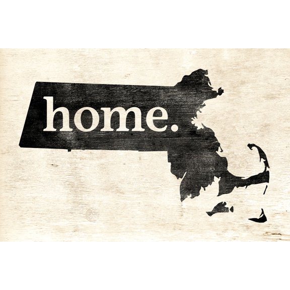 Massachusetts Home Poster Print