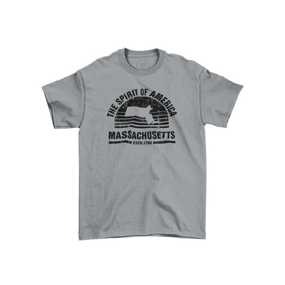 Massachusetts Unisex Teecart T-shirt
