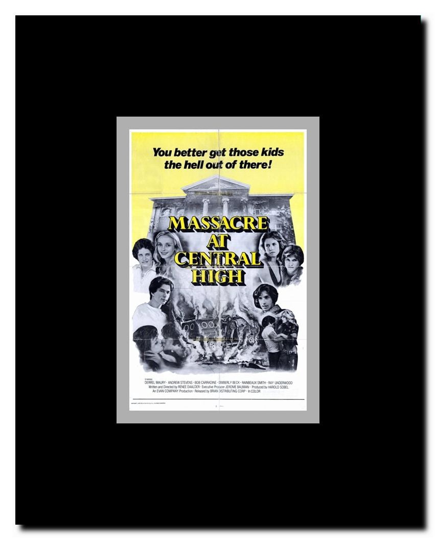 Massacre At Central High Framed Movie Poster