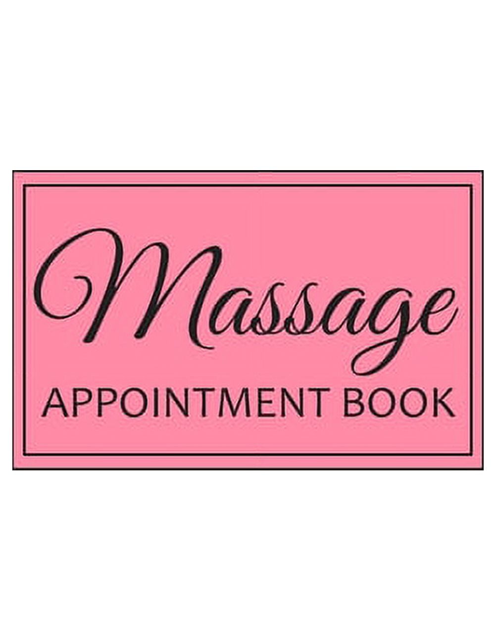 Massage Appointment Book 8 Columns for Massage Therapy