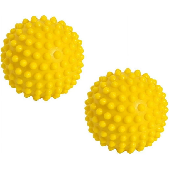 Massage Ball Set (2 Piece), Yellow