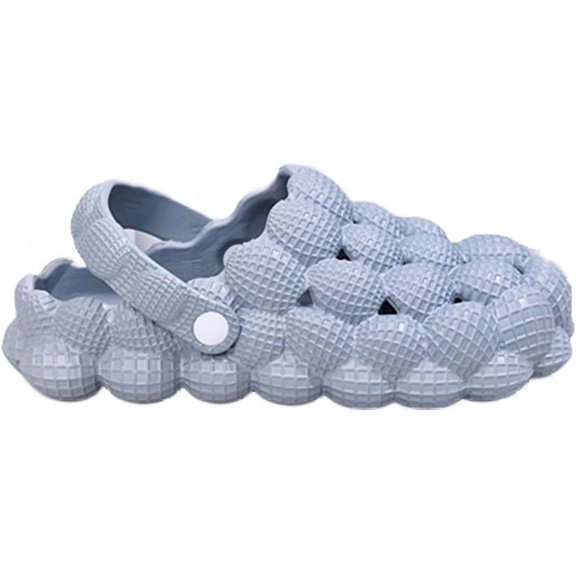 Massage Bubble Slides Slippers for Women Men With Heel, Funny Light Comfort Thick Sole Super Soft Funny Non-slip Spa Slipper Beach Pool Quick Dry Slide Sandals For Indoor Outdoor