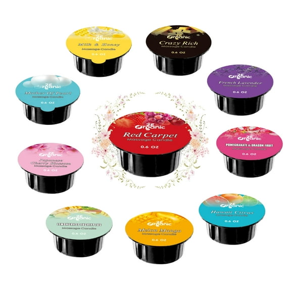 Massage Candle Home Kit (0.6 Oz)/10 Pcs Per Set