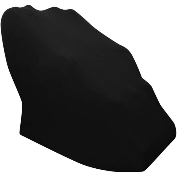 Massage Chair Cover Armchair Slipcovers, Recliner Wing Chair Slipcovers, Furniture Protector for Moving, Dust Proof Cover, Sofa Covers Removable Shield, Storage, Machine Washable (Black)