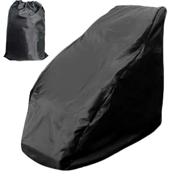 Massage Chair Cover XL Protector, Full Body Zero Gravity Chair Covers, Cover for Massage Chair, Shiatsu Massage Recliner Chair Dustproof Cover, Covers for Pet, Cat and Dog Scratch Proof (Black)
